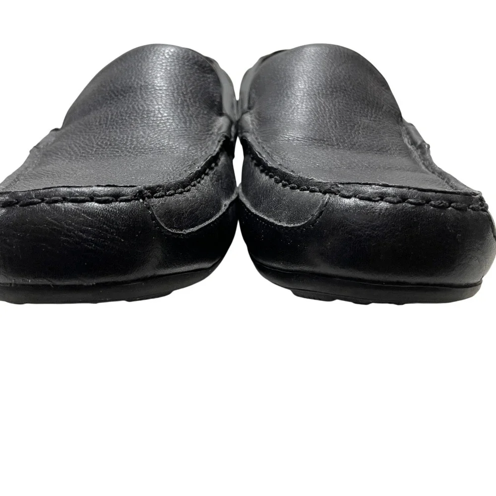 Sperry Men's 9 M Leather Upper Driving Lofters Black Venetian Moccasin